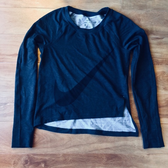 Nike Tops - Nike Logo Sphere Dry Training Long Sleeve Top